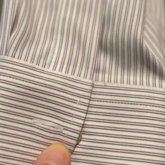 Jos. A. Bank Traveler’s Collection Striped Dress Shirt - Picture 3 of 6